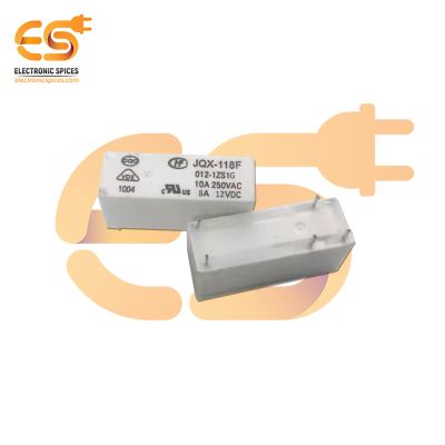 JQX118F/012-1ZS1G(555) Through Hole 12V 8A 5-Pin SPDT Miniature Power Relay